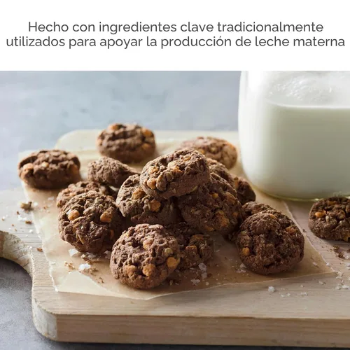 Vista 2 de Munchkin Milkmakers - Bocaditos de galletas para lactancia, caramelo salado de chocolate, 10