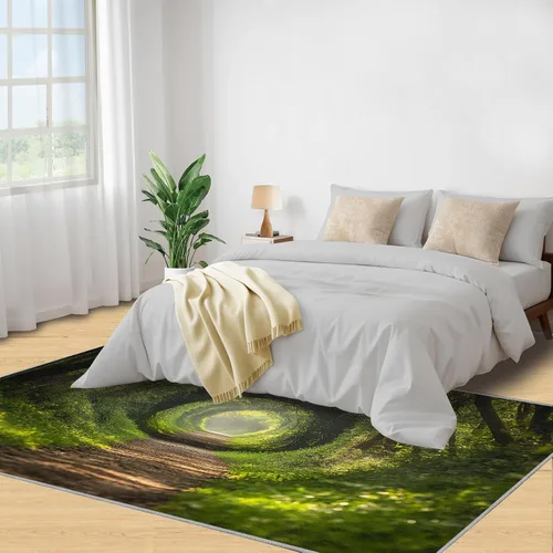Vista 55 de Desert Dunes Rugs for Bedroom, Desert Landscape Area Rug, Natural Scenery Rugs for Living Room, Indoor Non-Slip Rug, Machine Washable Carpet for