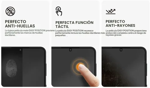 Vista 7 de Protector de pantalla para Samsung S23 Ultra (paquete de 3) para Samsung Galaxy - Protector de pantalla premium S23 Ultra - Instalación sin