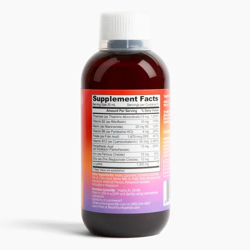 Vista 4 de Estimulante del Apetito Suplemento Estimulante de Aumento de Peso Come Más para Adultos y Niños con Bajo Peso 4+ Fortificado con Vitaminas B1, B2