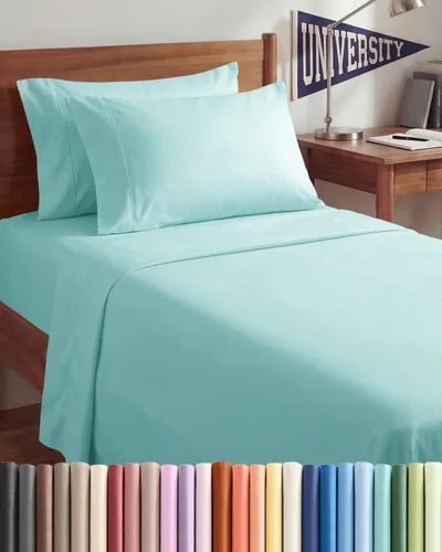 Vista 215 de Juego de sábanas Twin de 4 piezas - Cómodo, transpirable y refrescante - Juego de ropa de cama de lujo de hotel ultrasuave con bolsillos profundos