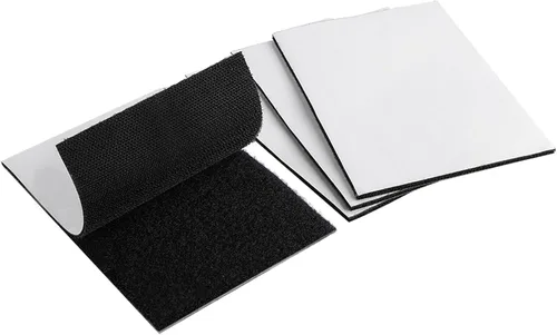 Vista 15 de Melsan Tiras de gancho y bucle de 1 x 4 pulgadas con adhesivo, 15 juegos, cinta de montaje adhesiva fuerte para uso doméstico u oficina, en lugar