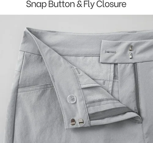Vista 58 de Willit Pantalones cortos de golf de 4.5 pulgadas para mujer, de secado rápido, casuales, con bolsillos, resistentes al agua