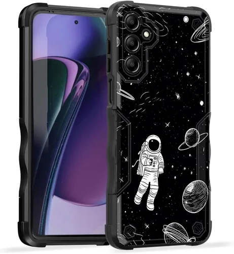 Vista 160 de Funda para Galaxy A14 5G, [Doble Capa][Protección contra Caídas de Grado Militar de 10 Pies] [Antideslizante] Funda Resistente a Prueba de Golpes