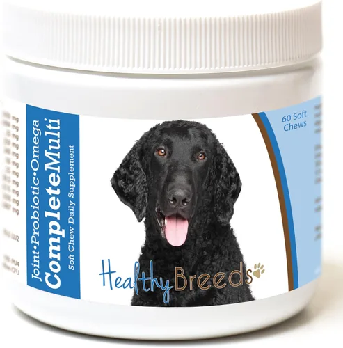 Vista 158 de Healthy Breeds Affenpinscher todo en uno multivitamínico suave masticable 60