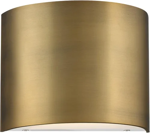 Vista 3 de WAC Lighting dweLED, aplique de pared LED de bolsillo de 7 pulgadas en latón envejecido Latón (Aged Brass)