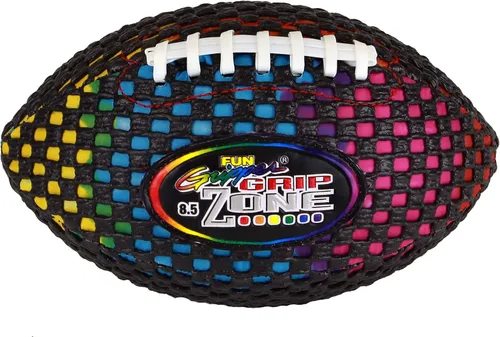 Vista 2 de Grip Zone 8.5" Pee Wee Balones de fútbol - All Grip - Balones de fútbol para niños (Nuevo aspecto y sensación) Balones de fútbol de malla de espuma