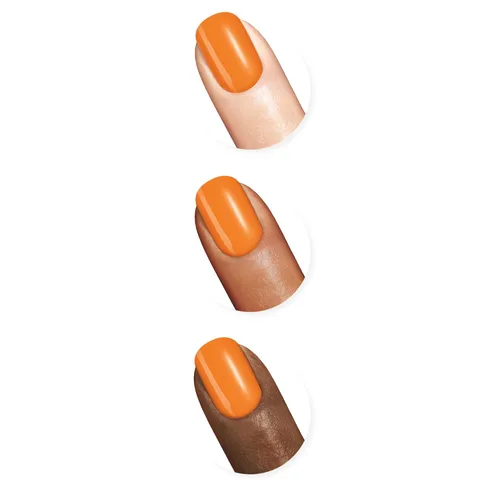 Vista 67 de Sally Hansen Xtreme Wear Esmalte de uñas sin rayas, acabado brillante, duradero, resistente a las astillas, transparente, color de uñas plateado 130