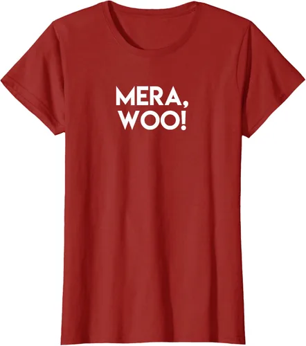 Vista 18 de Puerto Rico Urban Sayings MERA WOO - Camiseta divertida Negro