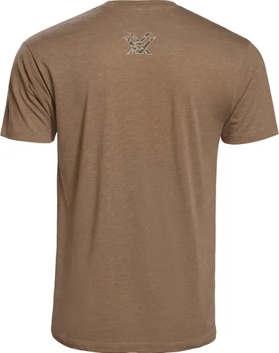 Vista 3 de Vortex Camisetas de Manga Corta con Logo Core para Hombre Coyote Heather Camo