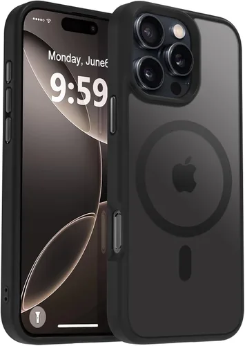 Vista 134 de MOCCA - Funda magnética resistente para iPhone XR de 6.1 pulgadas, compatible con MagSafe, funda con protección contra caídas de grado militar