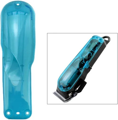 Vista 3 de Plástico inalámbrico Magic Hair Clippers Clear DIY cubierta trasera caso accesorio para Wahl (8148) Accesorios