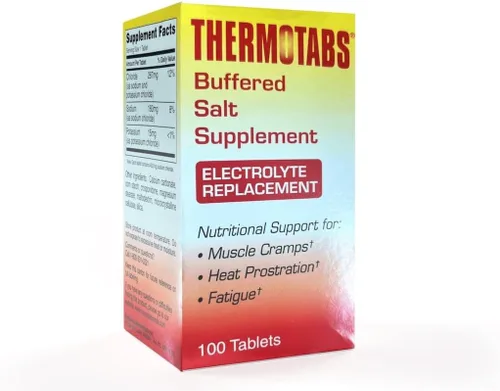 Vista 5 de Thermotabs Suplemento de sal, tamponado, 100 tabletas - Compre paquetes y AHORRE por Thermotabs