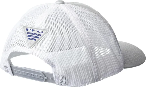 Vista 315 de Columbia Gorra de bola de malla Bandera antigua de malva/blanco/pescado