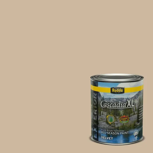Vista 162 de Rodda Paint CASCADIA XL Pintura e imprimación satinada exterior en uno, cuarto de galón, abulón
