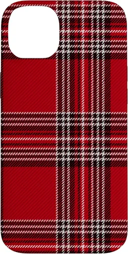 Vista 15 de Funda con diseño de Navidad a cuadros rojos para iPhone 13 Pro Max