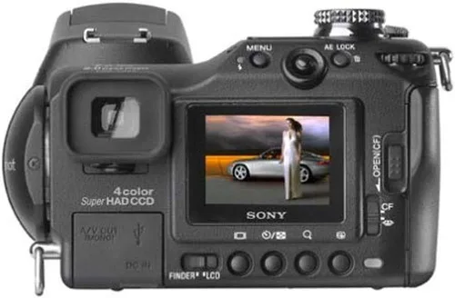 Vista 2 de Sony Cámara digital DSC-F828 de 8MP con zoom óptico 7x