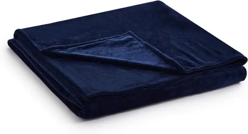 Vista 11 de RelaxBlanket - Funda de edredón de 60 x 80 pulgadas para manta con peso Algodón premium de 180GSM Gris oscuro