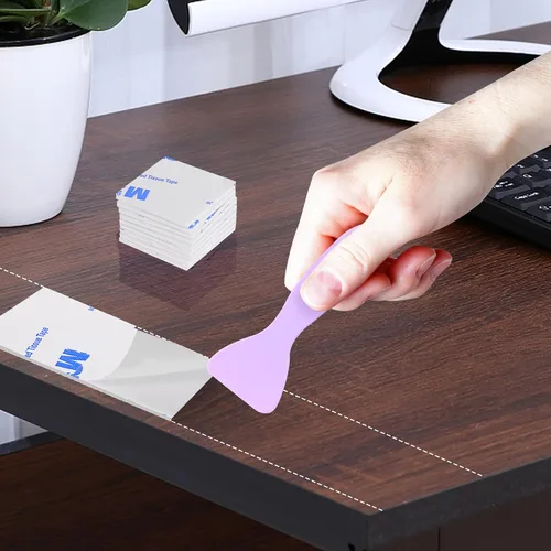 Vista 3 de 100 unidades de cinta de espuma de doble cara, cinta de montaje resistente, almohadillas de espuma autoadhesivas resistentes e impermeables