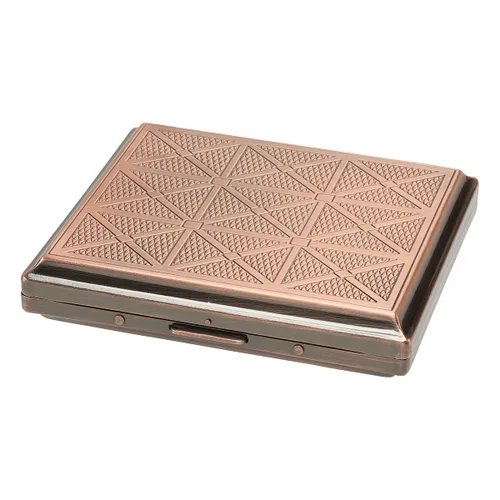 Vista 7 de Casual Metal A-CASE Cigarette Case Brass Antique Arabesque 1-17629-31