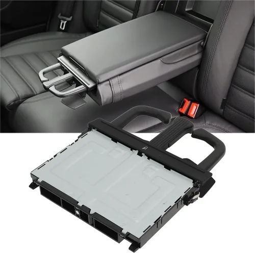 Vista 7 de Portavasos trasero, reposabrazos de asiento trasero, portavasos estirable para bebidas