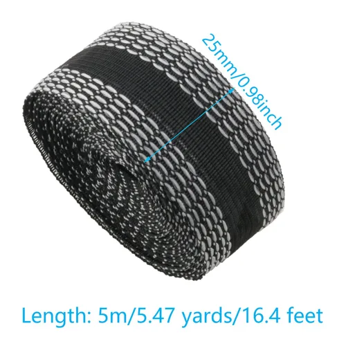 Vista 2 de ZCZQC Cinta adhesiva para dobladillo de 16.4 ft/5.47 yardas, cinta de dobladillo termoadhesiva de 0.945 in, cinta de tela autoadhesiva para traje