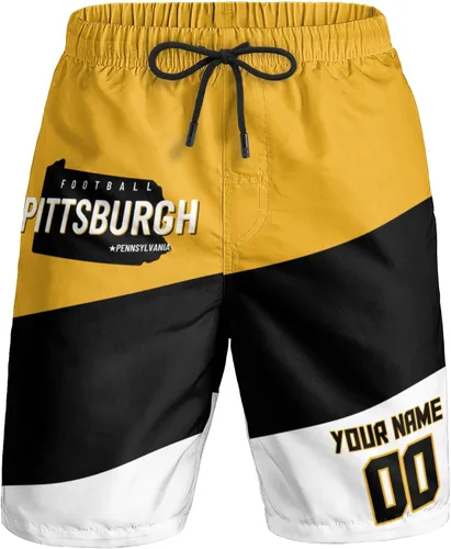 Vista 19 de Pantalones cortos de fútbol personalizados para hombre, regalos para hombres, casual, ciudad, jóvenes, aficionados, pantalones cortos deportivos