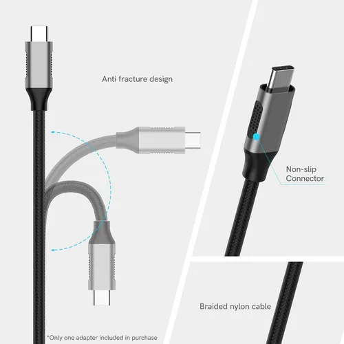 Vista 6 de USB-C USB 3.0 adaptador funciona para Samsung N930F OTG Type-C/PD macho USB 3.0 hembra convertidor (5 Gbps)