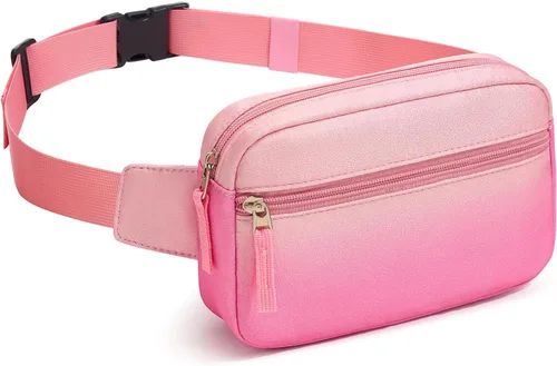 Vista 23 de Riñonera para adolescentes, bolsa para cinturón, bonita bolsa cruzada para regalo