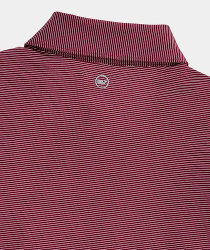 Vista 2 de vineyard vines Polo St. Jean Stripe Sankaty para niño (bebé/niños pequeños/niños grandes)