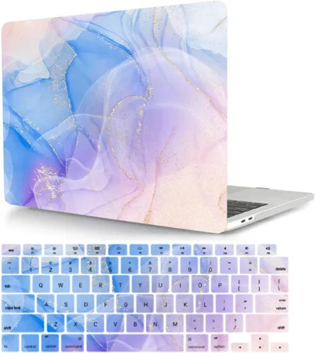 Vista 20 de Funda protectora compatible con MacBook Pro de 14 pulgadas 2021 M1 Pro/Max modelo A2442, carcasa rígida de plástico para laptop con cubierta