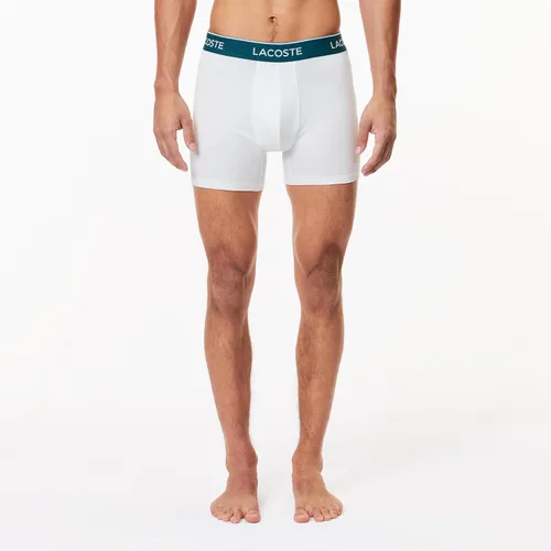 Vista 5 de Lacoste Paquete de 3 calzoncillos tipo bóxer para hombre