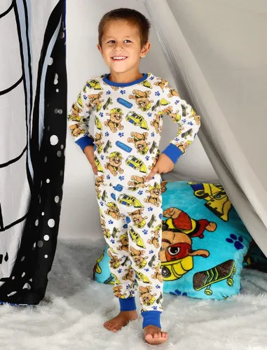 Vista 3 de Tstars Paw Patrol Toddler Kids 100% Cotton Snug Fit Pajama Set Girls Boys Sleepwear Childrens Pjs