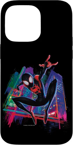 Vista 21 de Marvel Spider-Man Miles Morales Graffiti City - Carcasa para iPhone 17
