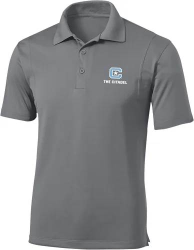 Vista 87 de Polo atlético de micro piqué NCAA para hombre Prime con cuello propio