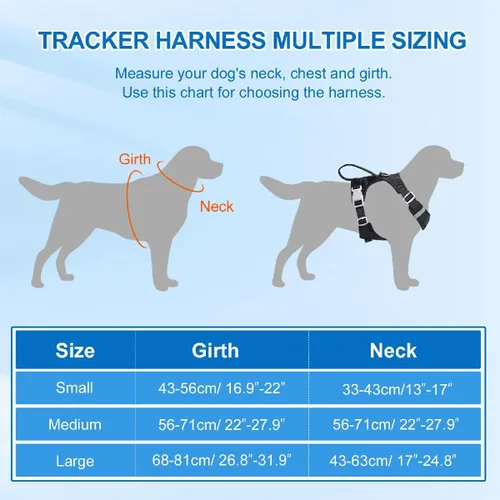 Vista 6 de Arnés sin tirones para perro, con asa, ajustable, suave, chaleco ligero para perros pequeños, medianos y grandes, negro, M