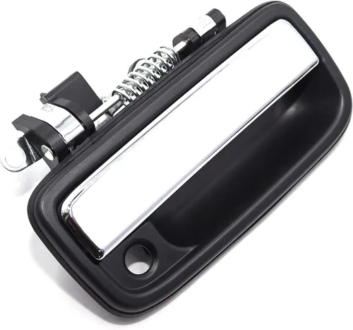 Vista 4 de Manija de puerta cromada exterior del pasajero delantero derecho compatible con Toyota Tacoma 1995 2004