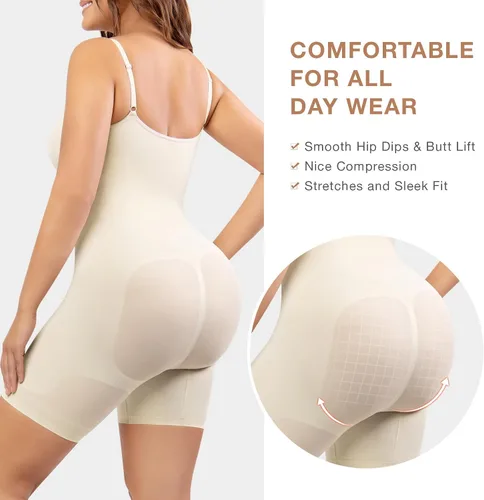 Vista 3 de Faja moldeadora con control de abdomen, esculpir sin costuras