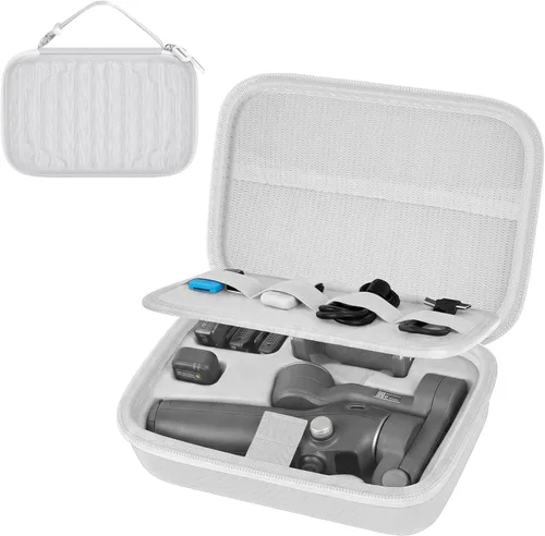 Vista 11 de Carcasa rígida de goma EVA para DJI Osmo Mobile 8/7P/7, color Negro