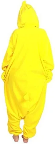 Vista 2 de WOTOGOLD Animal Cosplay Costume Duck Unisex Adult Pajamas