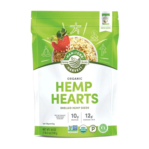 Vista 9 de Manitoba Harvest Hemp corazones de semillas de cáñamo