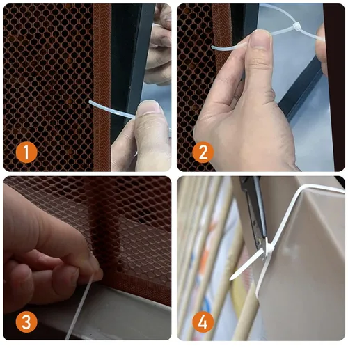 Vista 7 de Banister Guard - Red de seguridad infantil de 6.6 x 2.6 pies, barandilla para escaleras, barandillas de malla para niños, juguetes, mascotas