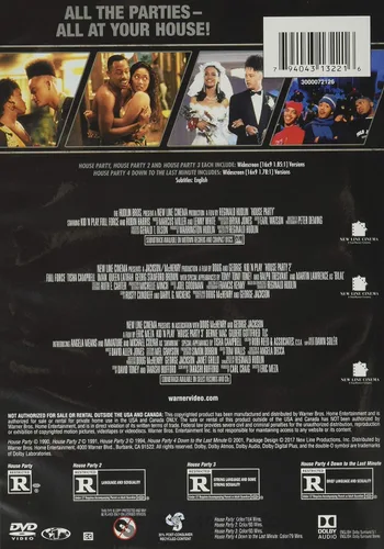 Vista 2 de 4 Film Favorites House Party House Party House Party 2 House Party 3 House Party 4