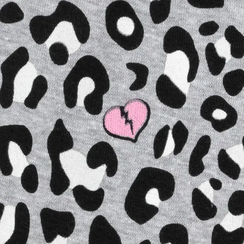 Vista 6 de LOL Surprise Fierce Bhaddie Flipside Unity - Conjunto de sudadera y leggings de forro polar cruzado para niñas pequeños a niños grandes Rosado