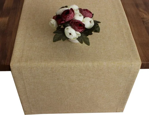 Vista 2 de Caminos de mesa decorativos para comedor en casa, café, té, mesas de vestíbulo, bufandas de tocador, uso diario..