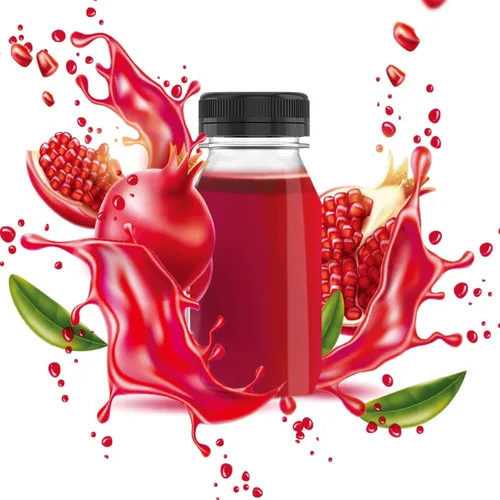 Vista 3 de Hulless 10 Piezas Botellas de Jugo de Plástico de 4 Onzas Recipientes de Bebidas Botellas de Jugo con Tapas Negras, Adecuadas para Jugos, Batidos