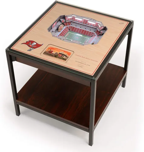Vista 17 de YouTheFan NFL - Mesa auxiliar iluminada StadiumViews de 25 capas