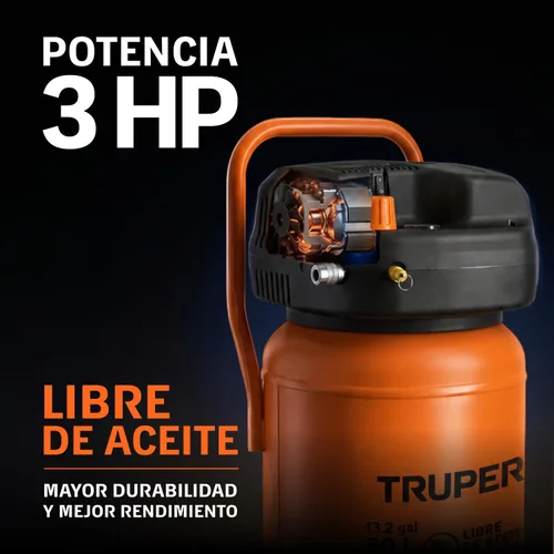 Vista 2 de Aceite de compresor de aire libre, 50 L
