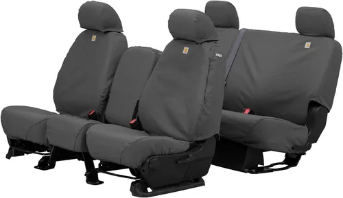 Vista 2 de Covercraft Carhartt SeatSaver - Fundas de asiento personalizadas Compatible con Ford F-150 Crew Cab 2015-2018 asiento de banco de segunda fila
