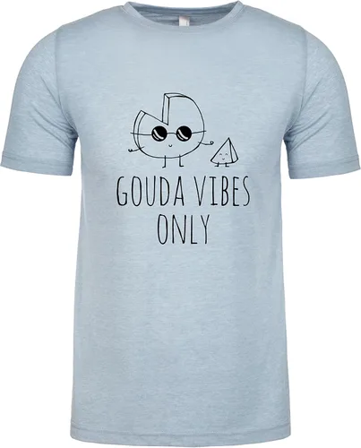 Vista 16 de Moonlight Makers Graphic Men's Tee, Funny T Shirt, Shirts with Cheese Sayings, Heather Gray or Indigo